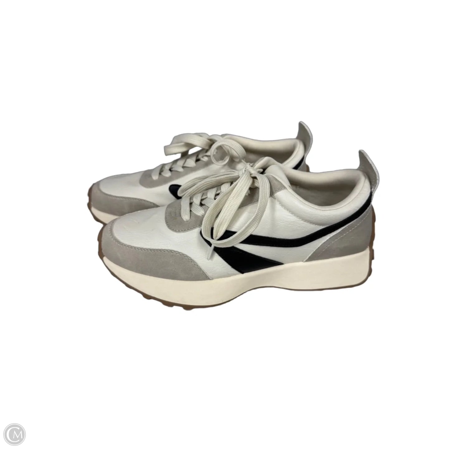 Shoes Athletic By Dolce Vita In Black & Cream, Size: 7.5