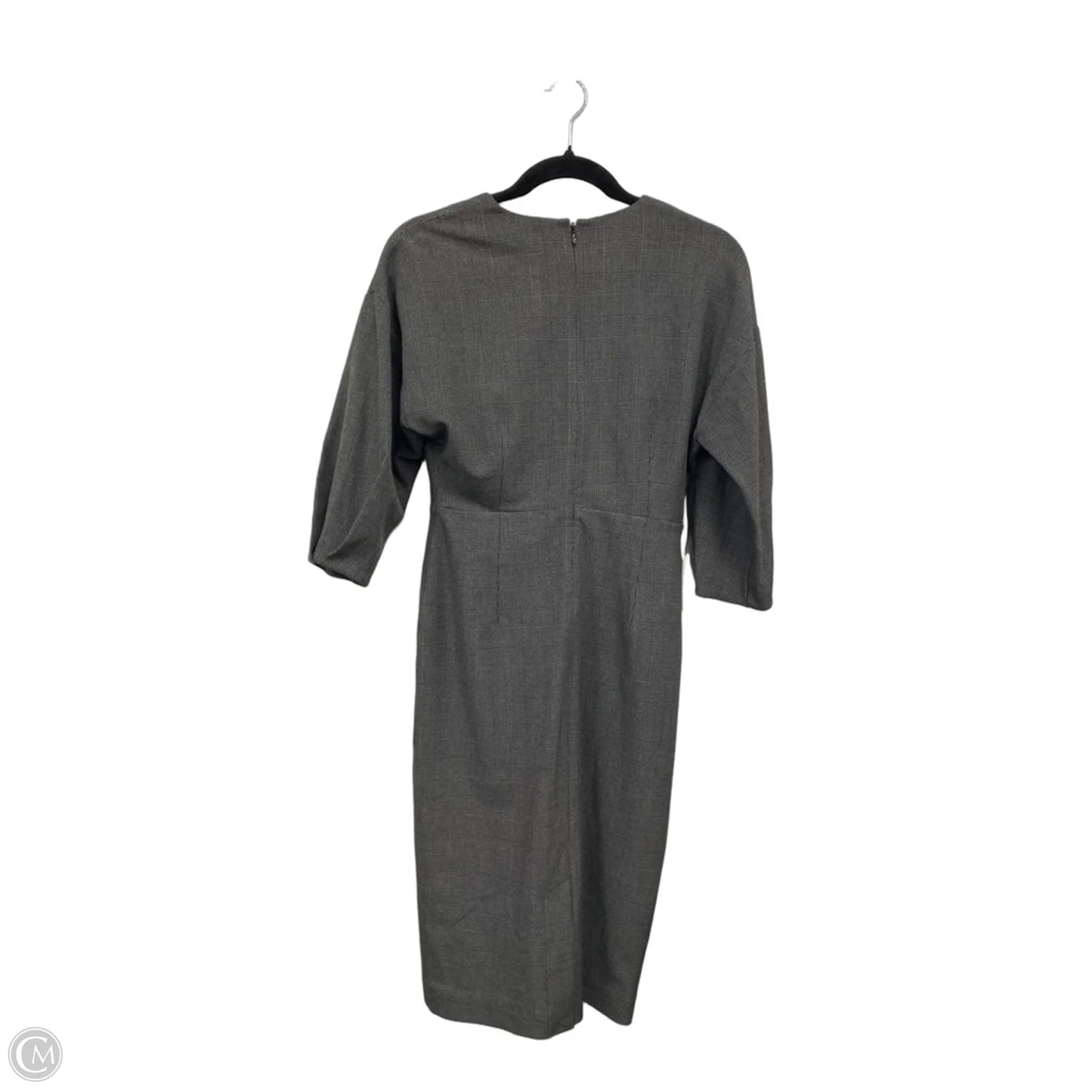 Dress Casual Midi By Babaton In Grey, Size: 4