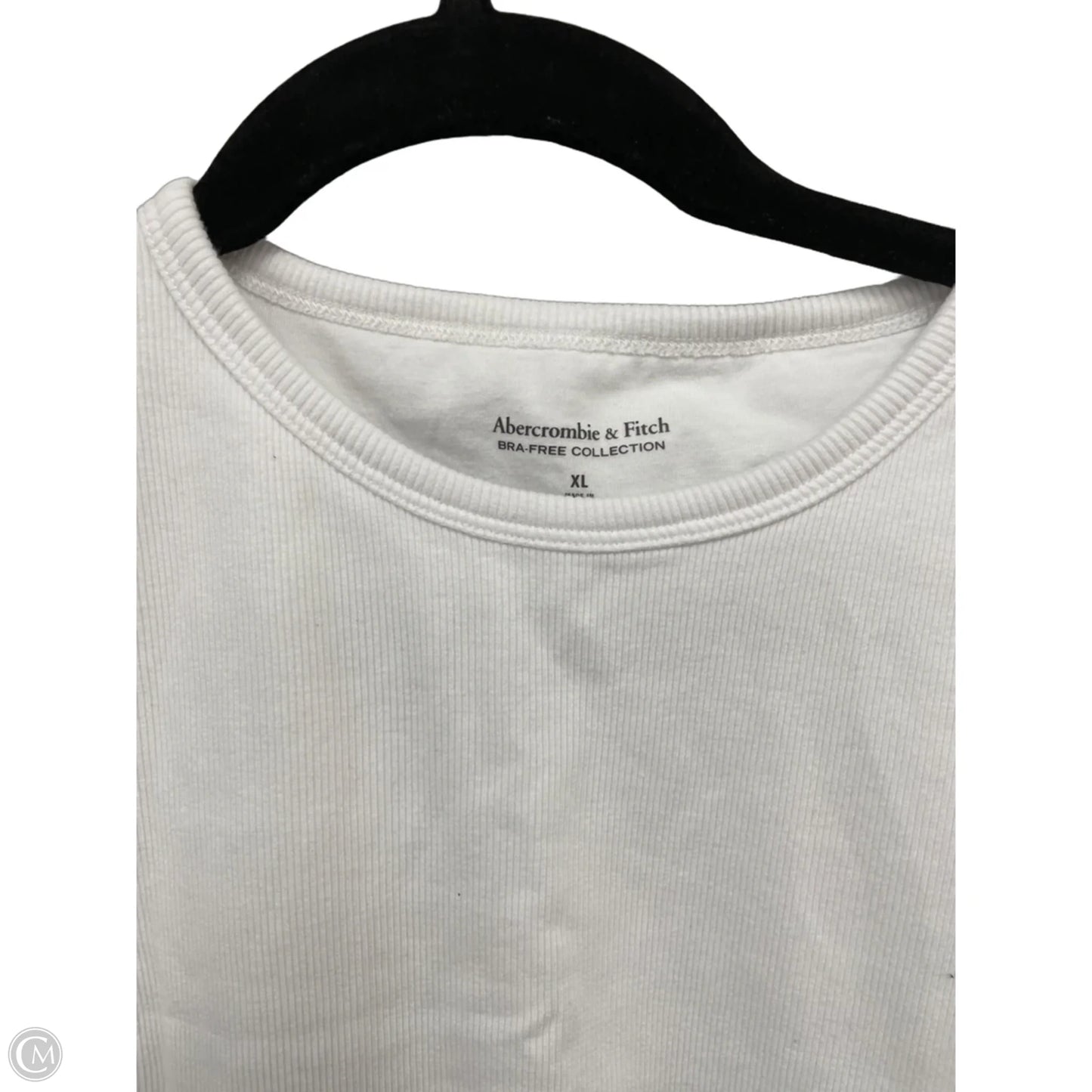 Top Sleeveless By Abercrombie And Fitch In White, Size: Xl