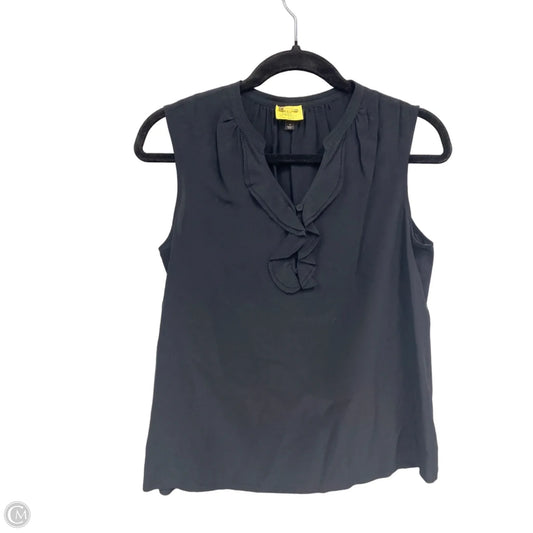 Top Sleeveless By Talbots In Black, Size: 4