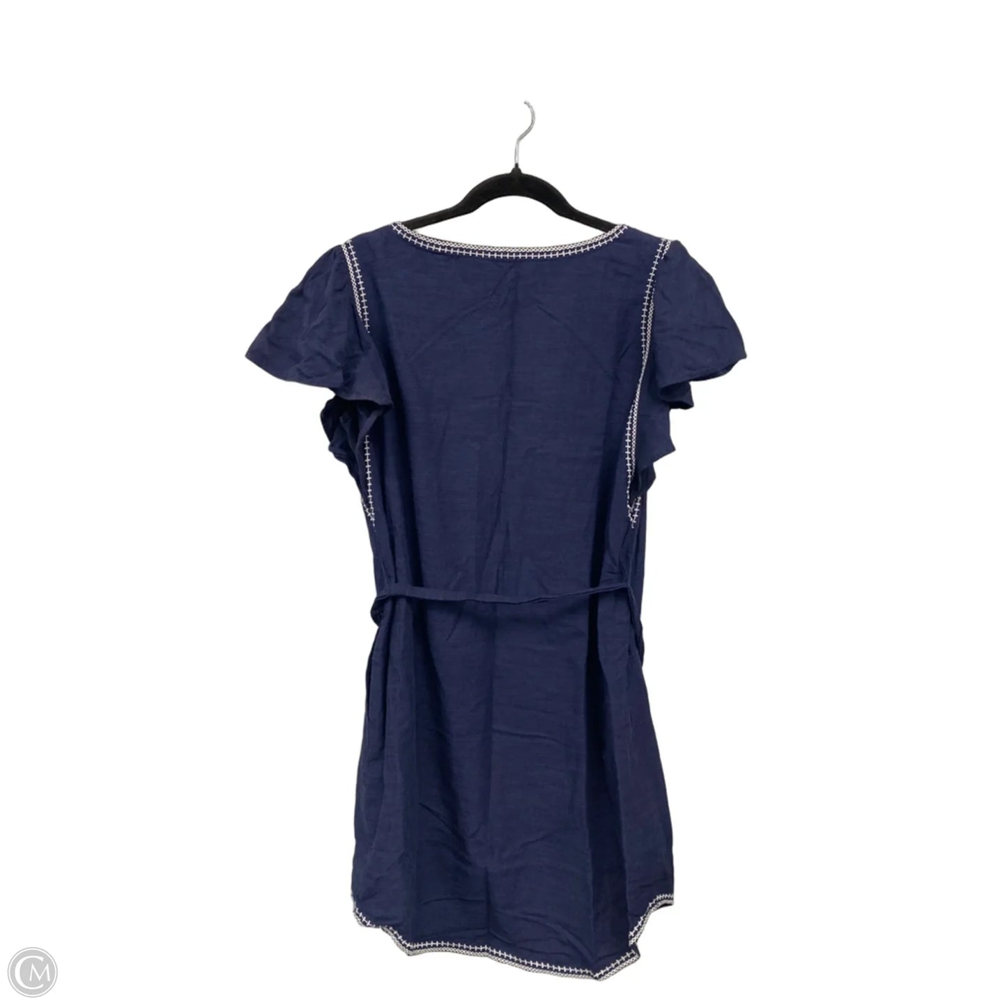 Dress Casual Short By Gap In Blue & White, Size: S