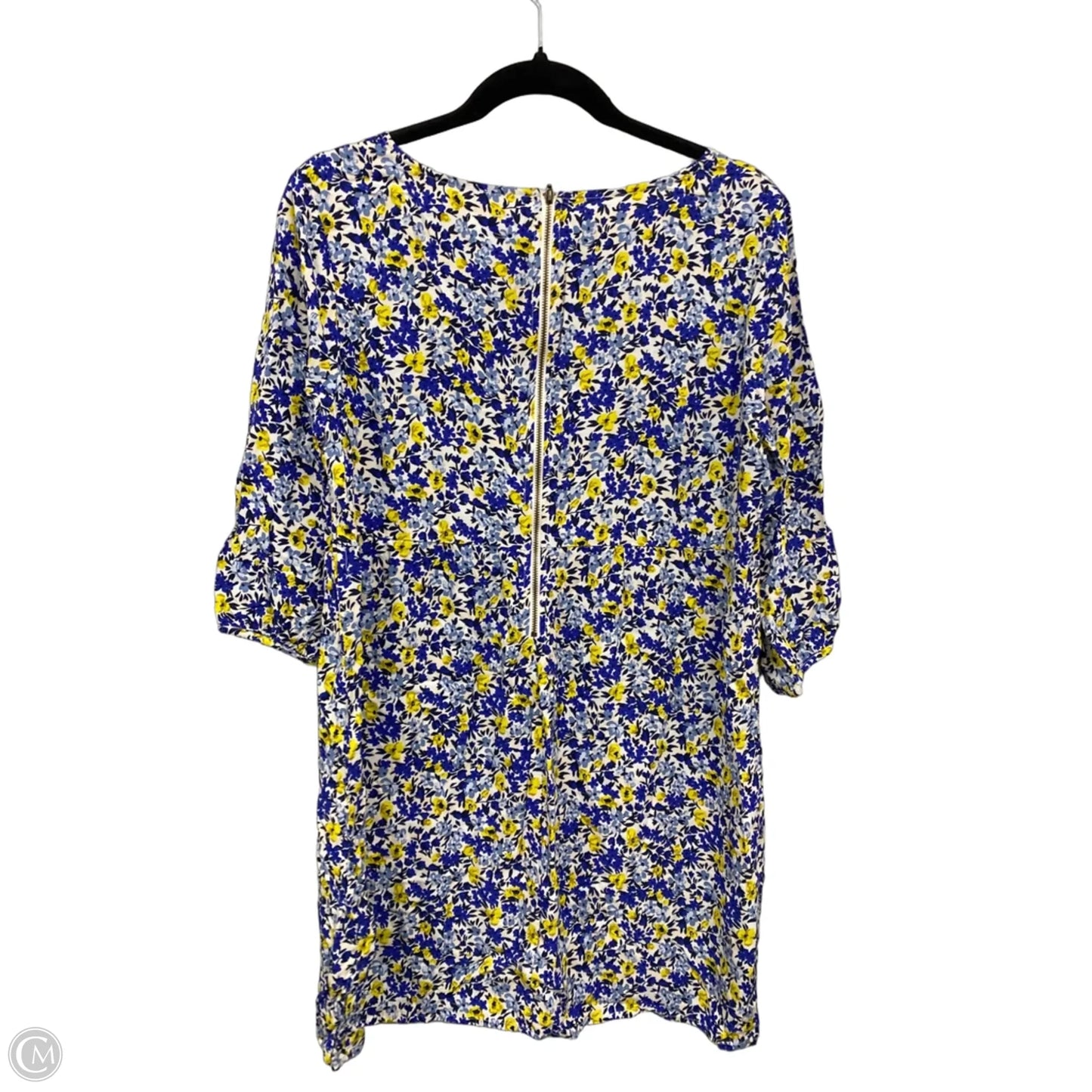 Dress Casual Short By Old Navy In Blue & Yellow, Size: L