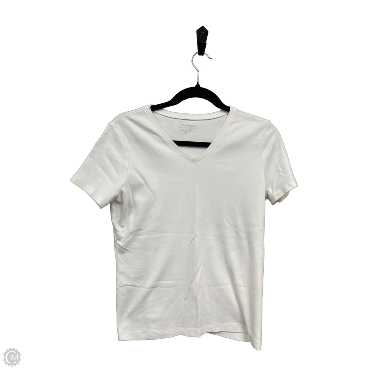 Top Short Sleeve Basic By L.l. Bean In White, Size: S