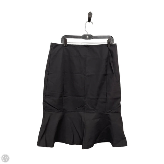 Skirt Midi By Eloquii In Black, Size: 14