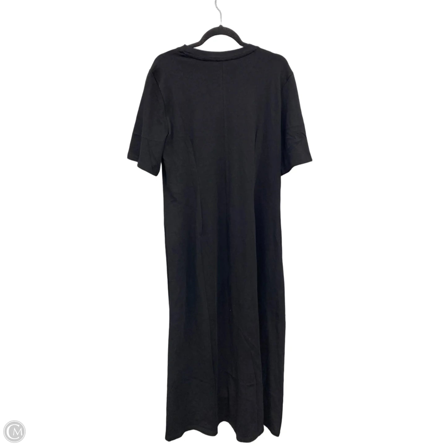 Dress Casual Maxi By H&m In Black, Size: L
