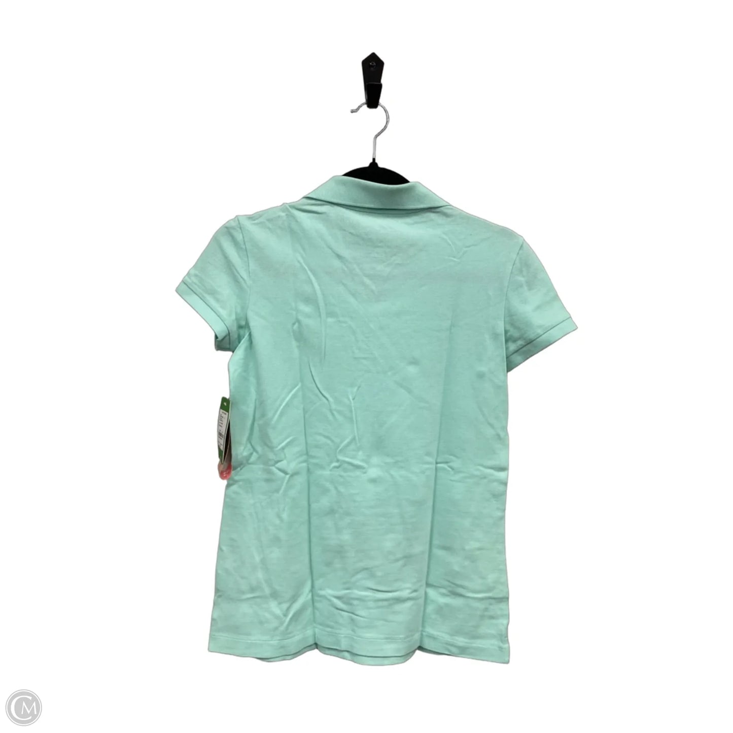Top Short Sleeve Designer By Lilly Pulitzer In Green, Size: S