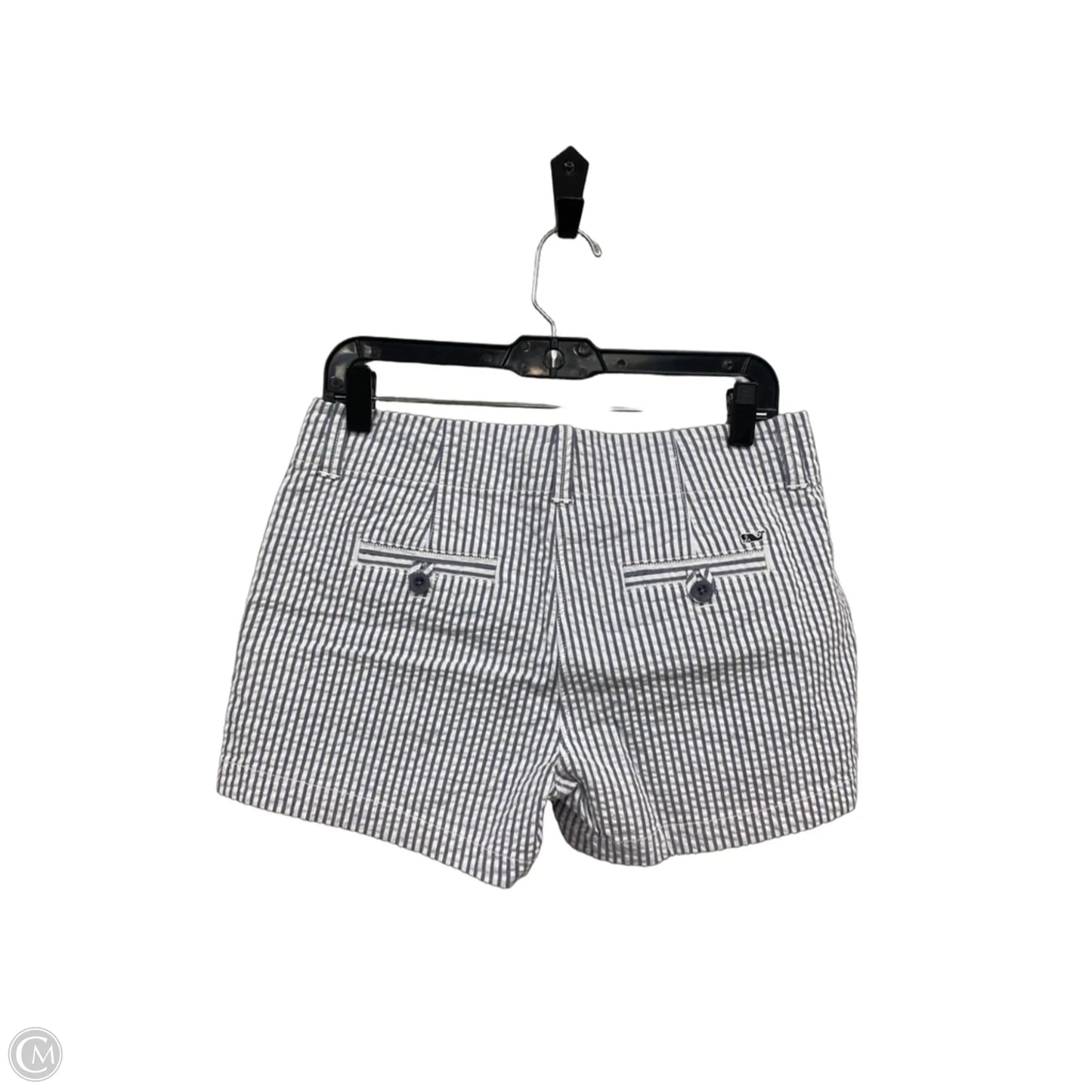 Shorts By Vineyard Vines In Grey & White, Size: 4