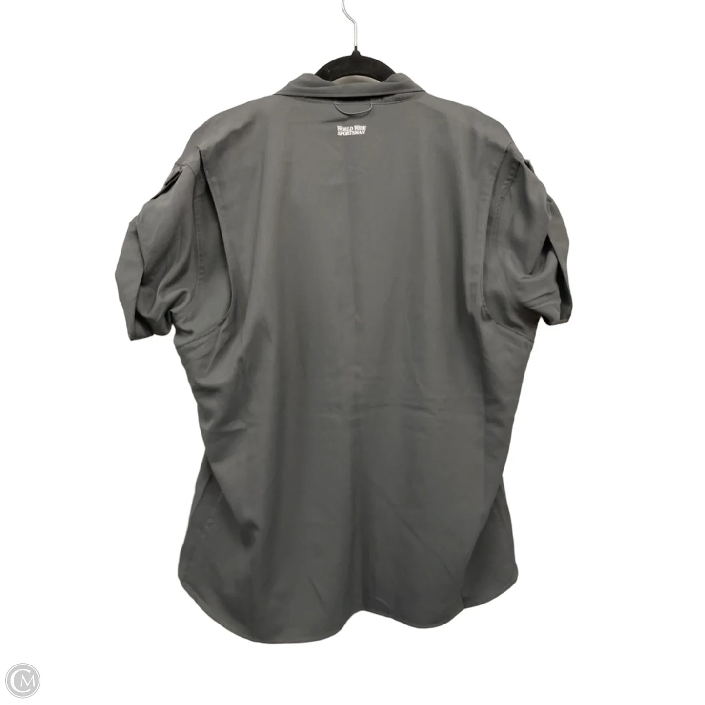 Top Short Sleeve By Clothes Mentor In Grey, Size: Xl