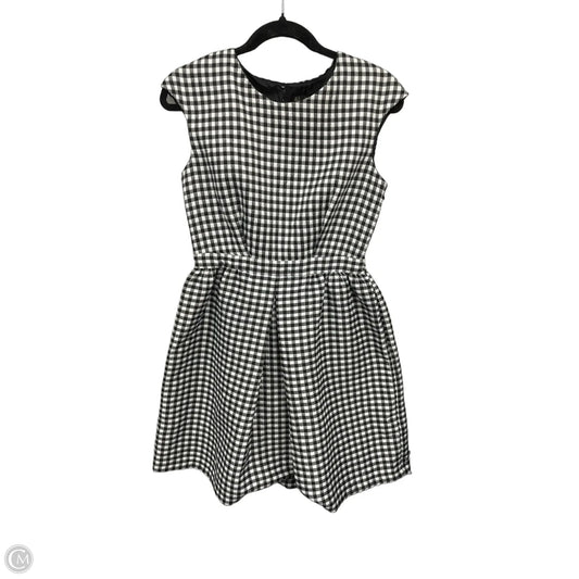 Dress Casual Short By Zara Basic In Black & White, Size: M