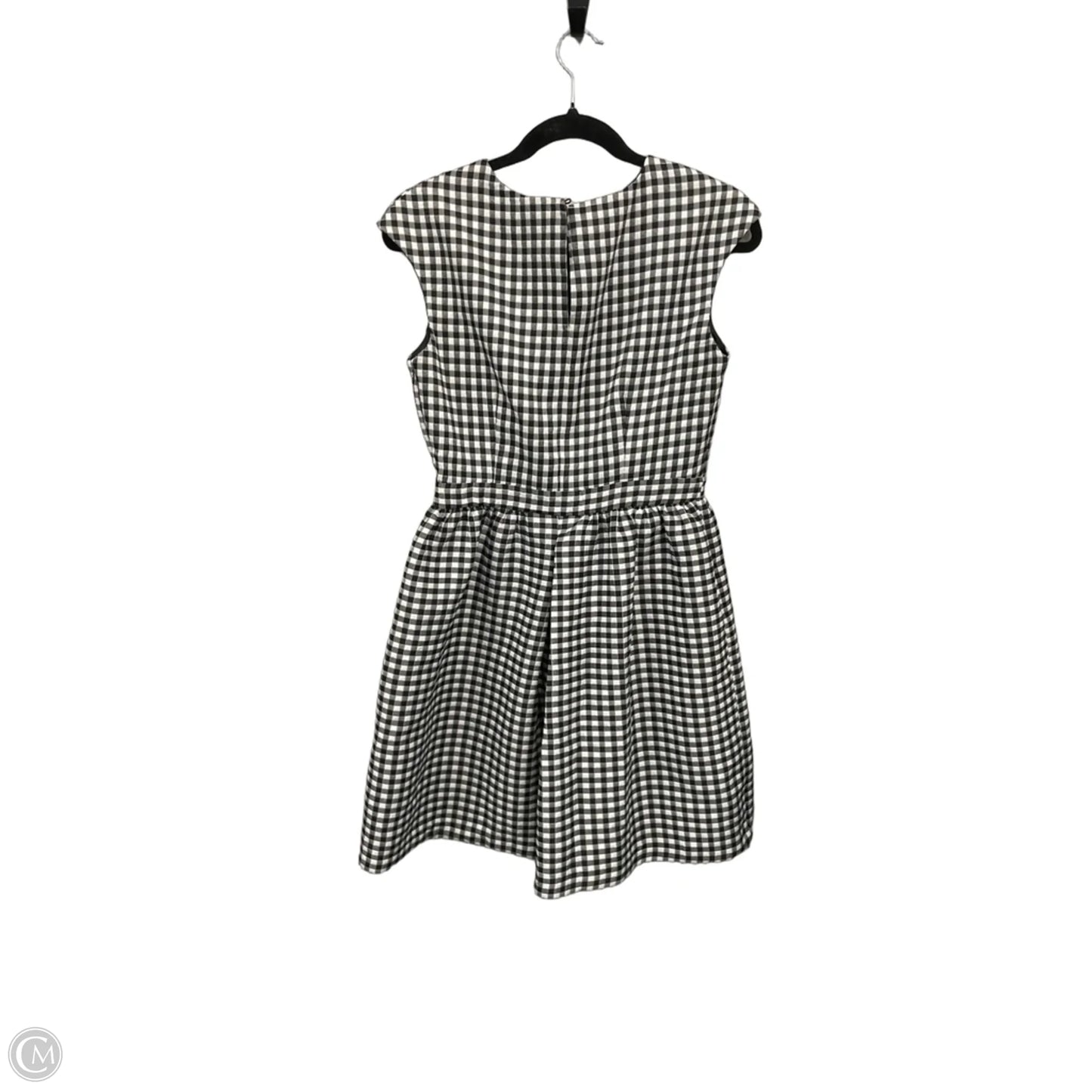 Dress Casual Short By Zara Basic In Black & White, Size: M