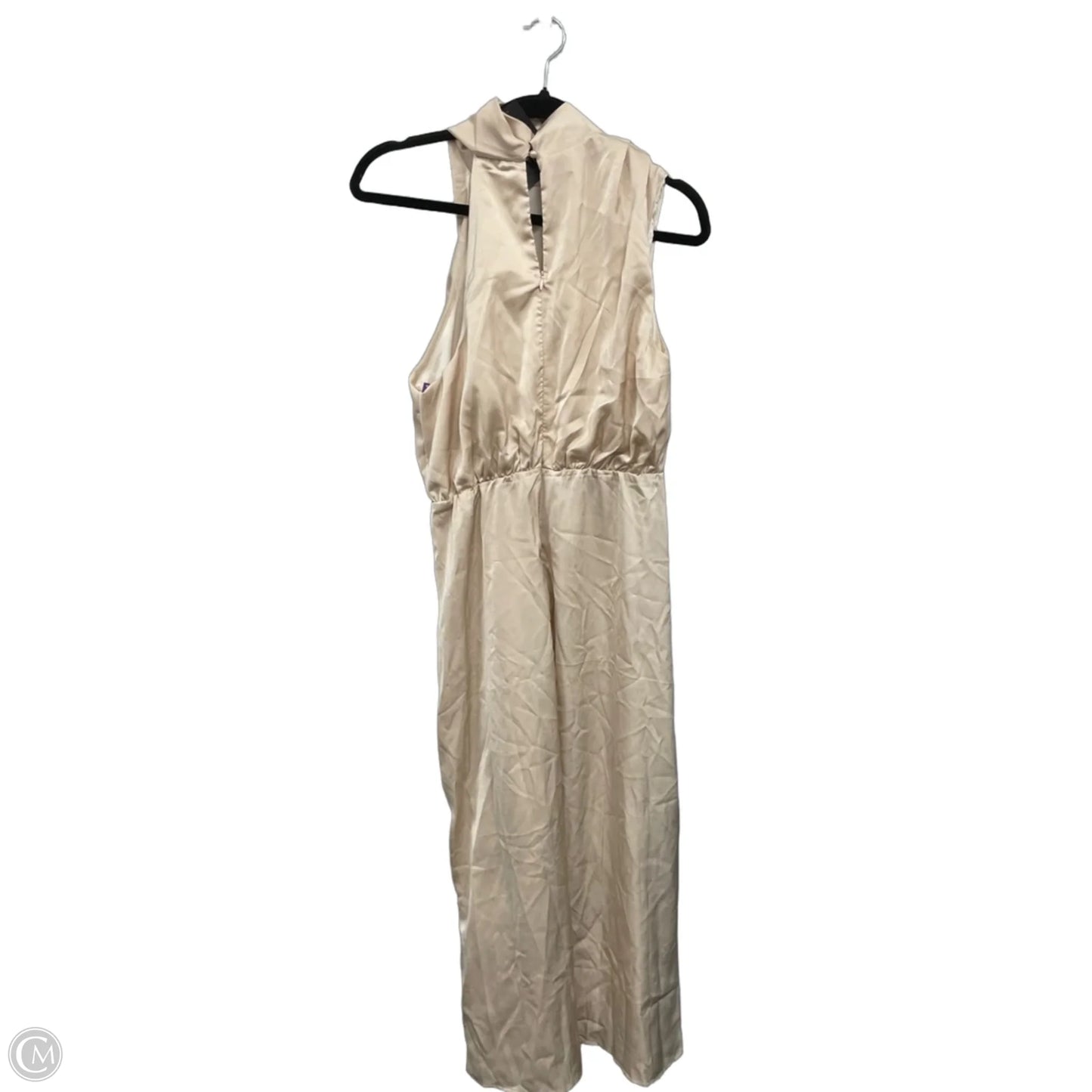 Dress Casual Maxi By Clothes Mentor In Beige, Size: L