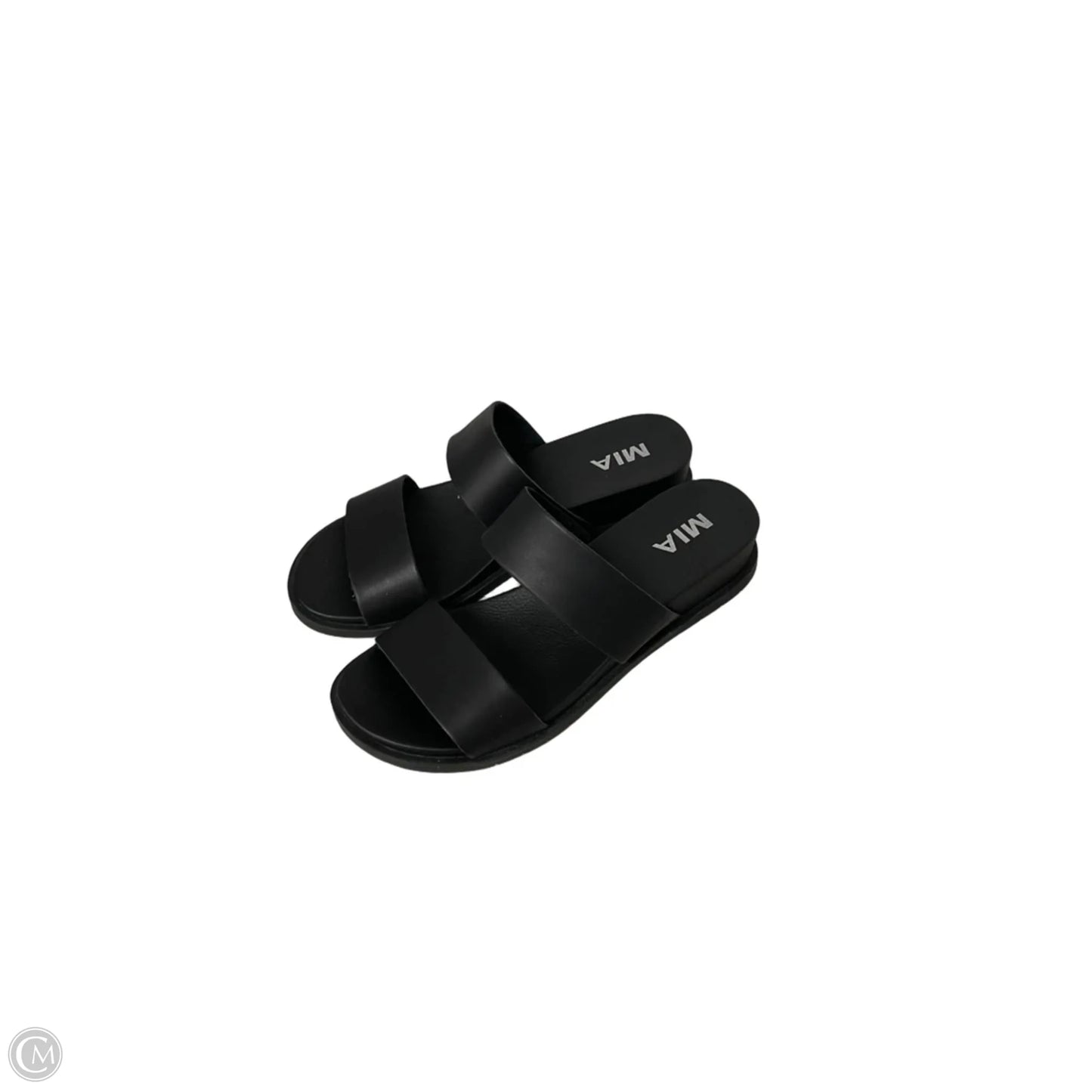 Sandals Heels Platform By Mia In Black, Size: 7