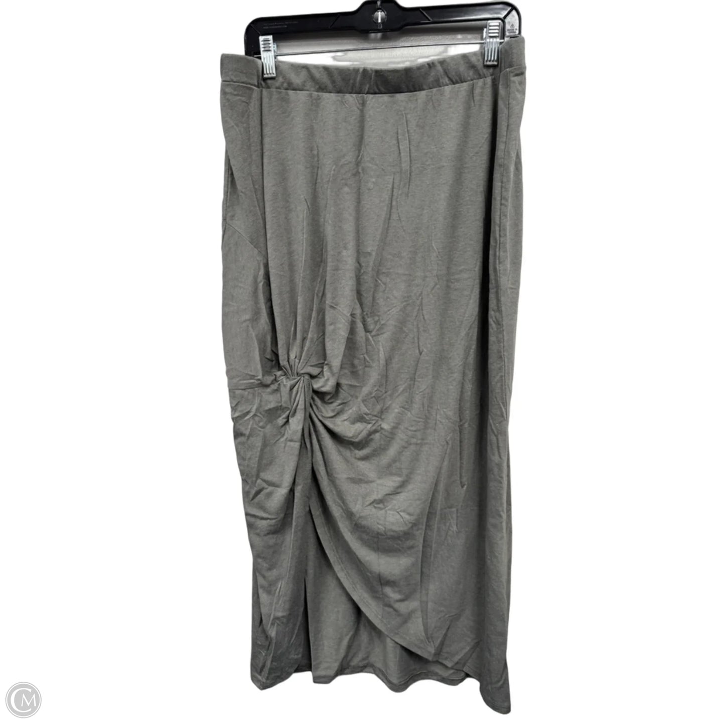 Skirt Maxi By Z Supply In Grey, Size: Xl