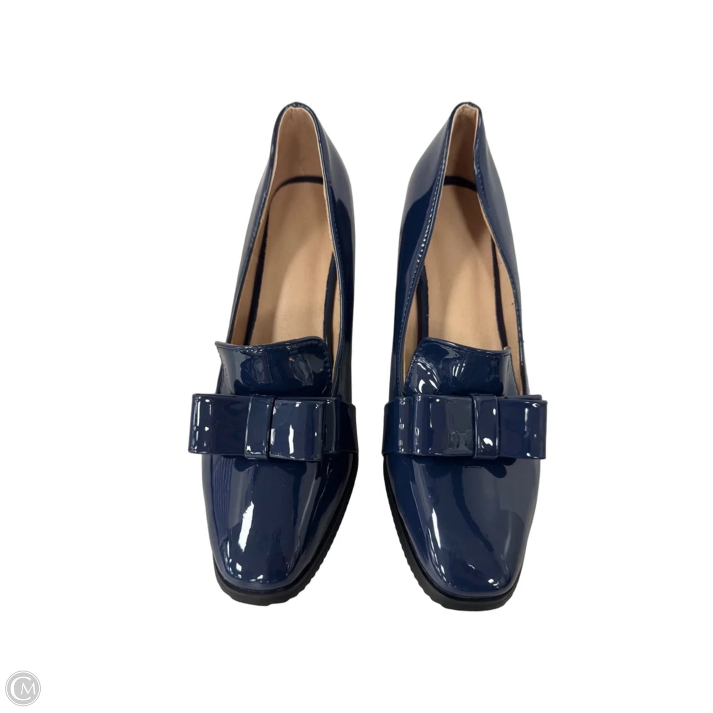 Shoes Heels Block By Clothes Mentor In Blue, Size: 9.5