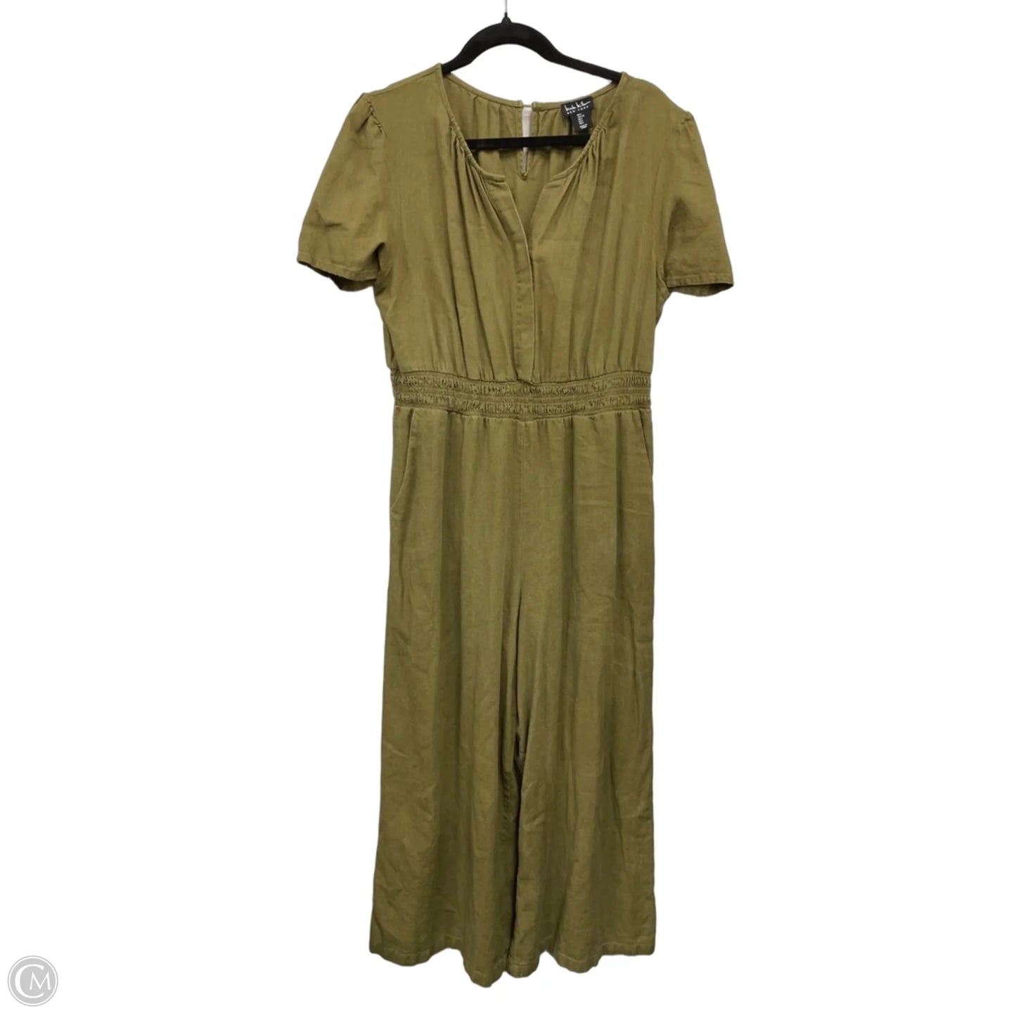 Jumpsuit By Nicole Miller In Green, Size: L