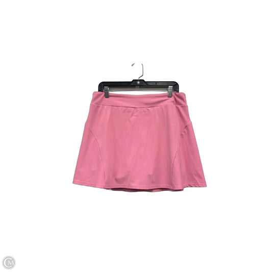 Athletic Skirt By Clothes Mentor In Pink, Size: Xl