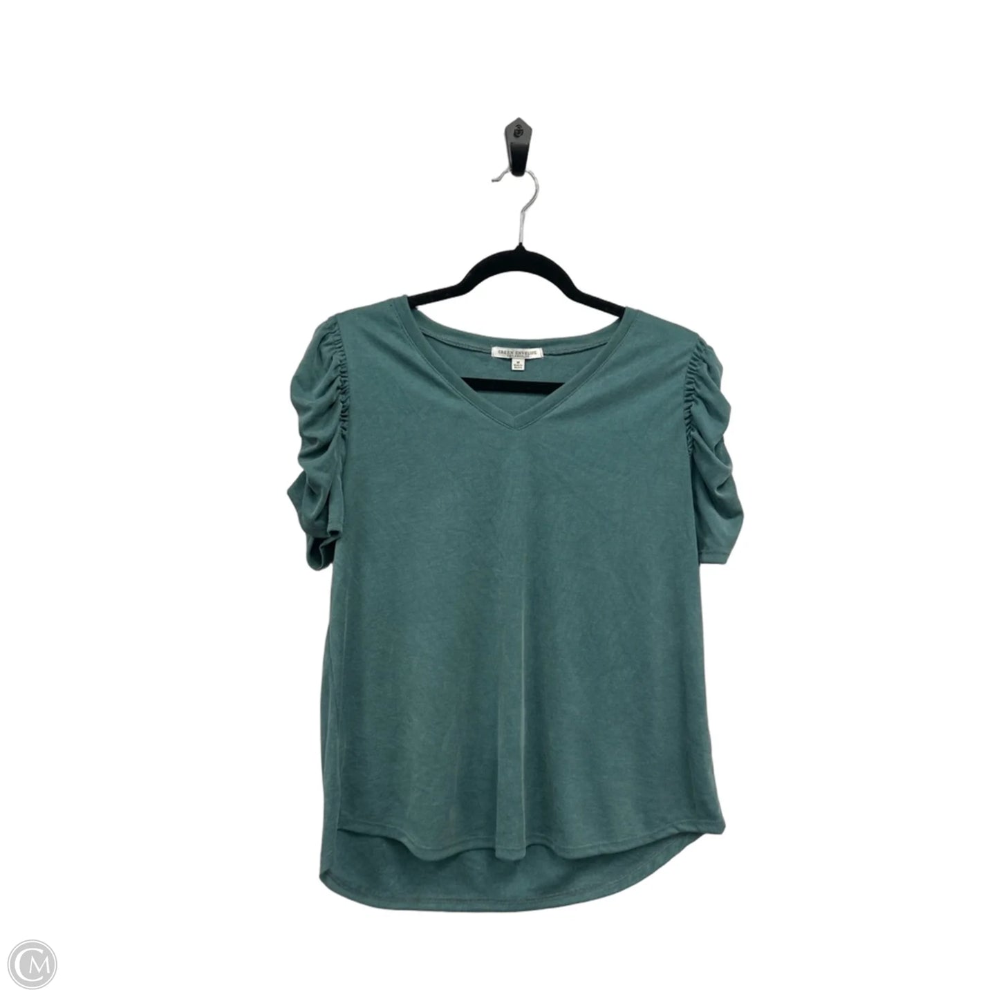 Top Short Sleeve By Green Envelope In Green