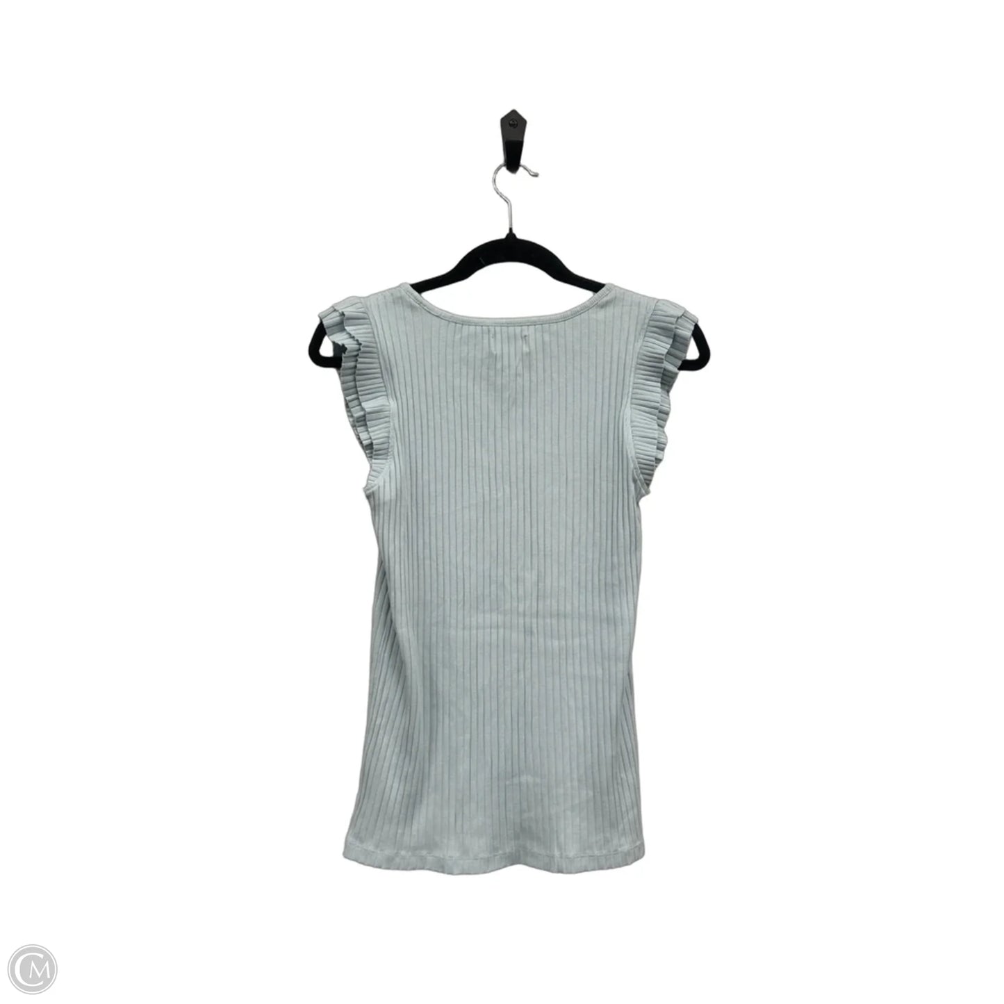 Top Short Sleeve By Wonderly In Blue, Size: M