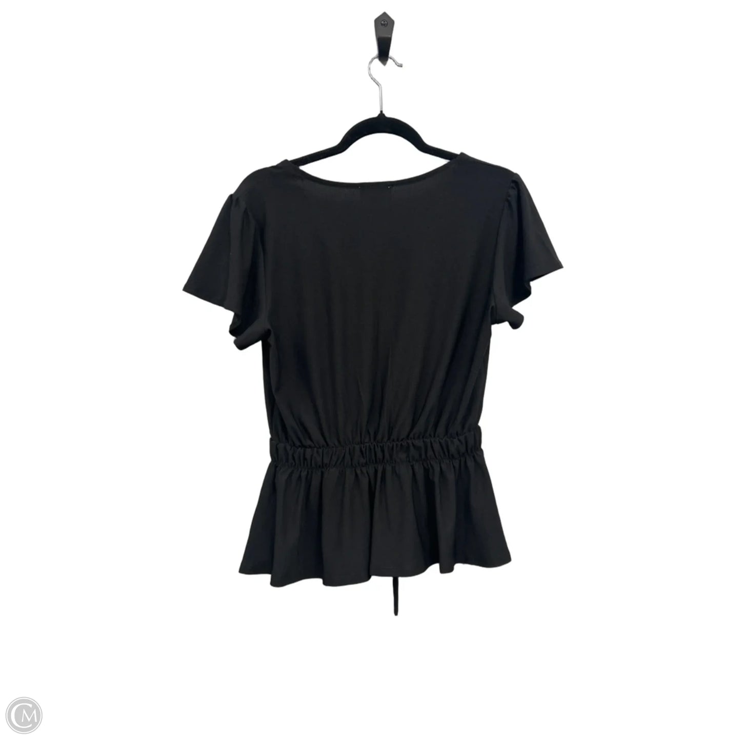 Top Short Sleeve By Meraki In Black, Size: M
