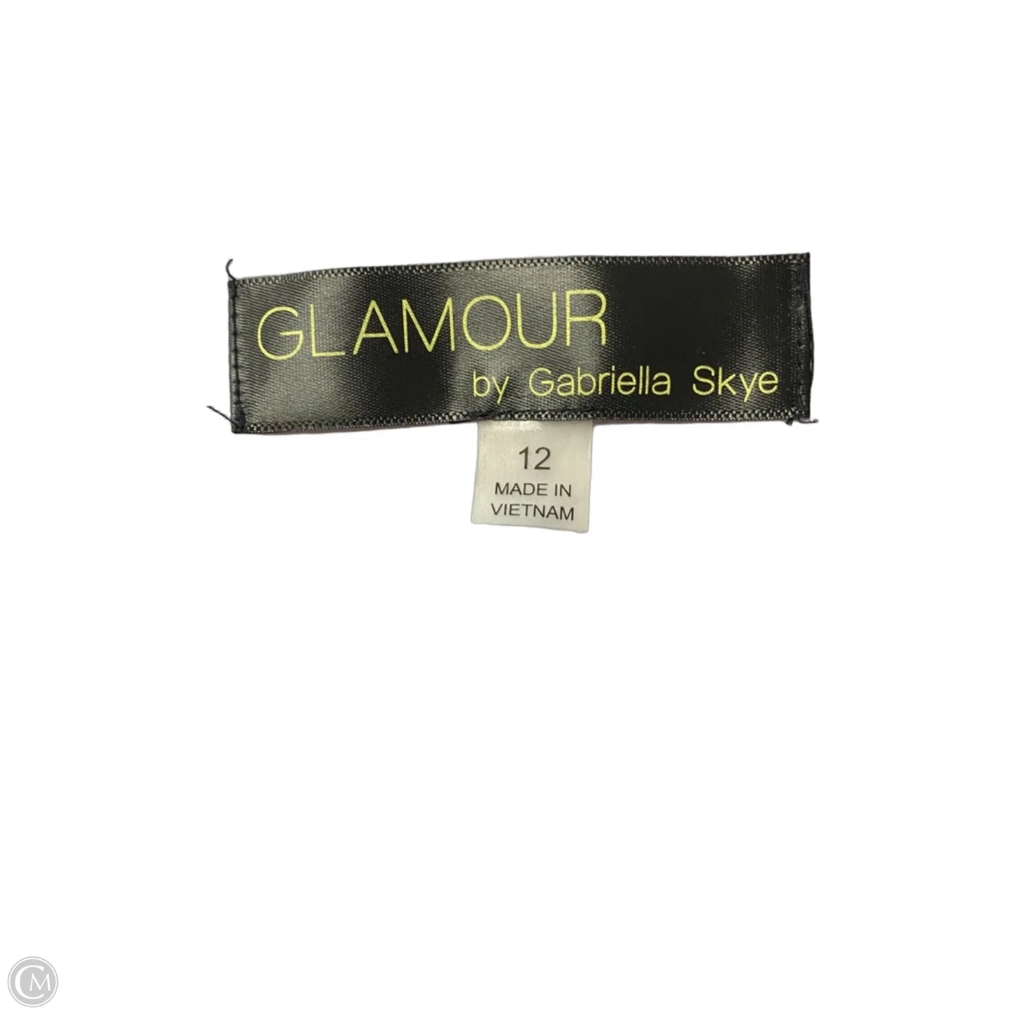 Dress Casual Short By Glamour In Blue & Pink, Size: 12