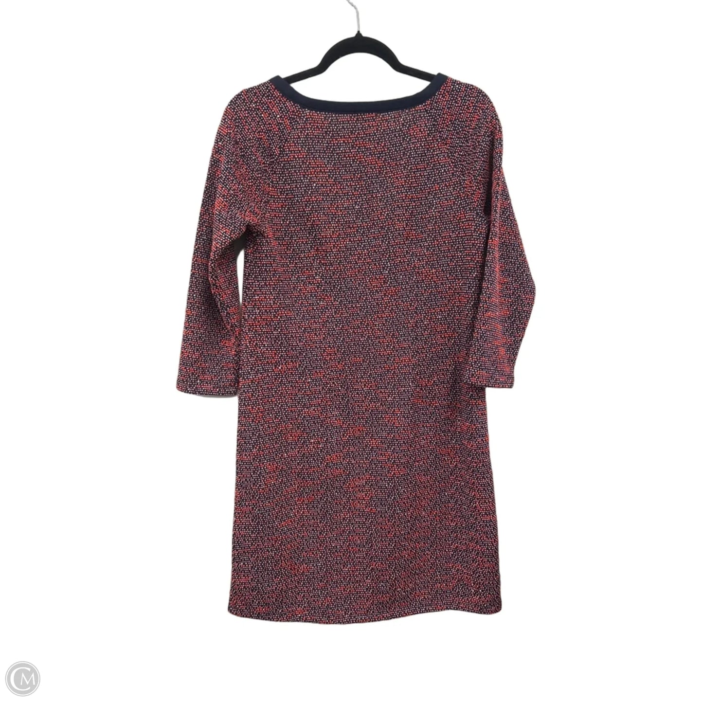 Dress Casual Midi By Talbots In Blue & Red, Size: S