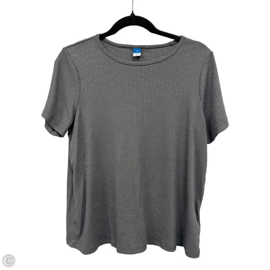 Top Sleeveless Basic By Old Navy In Grey, Size: M