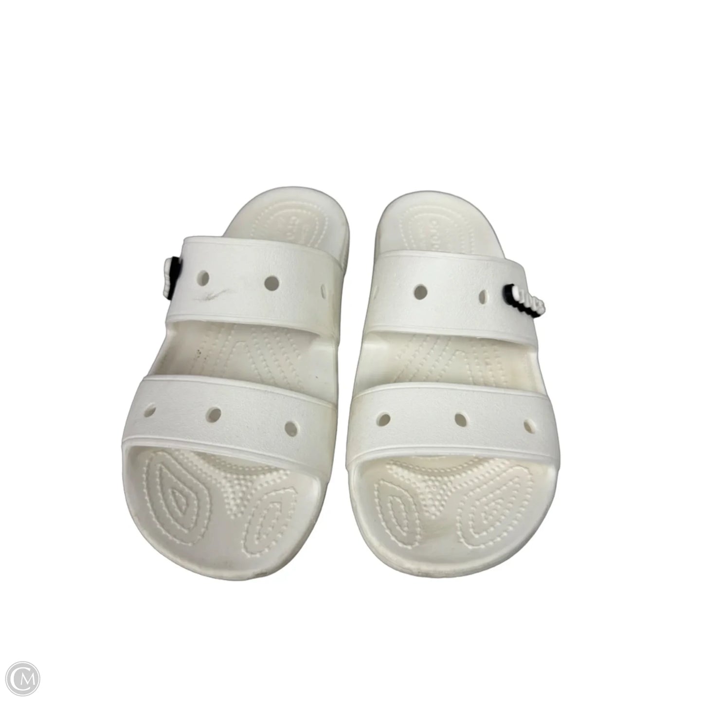 Sandals Sport By Crocs In White, Size: 7