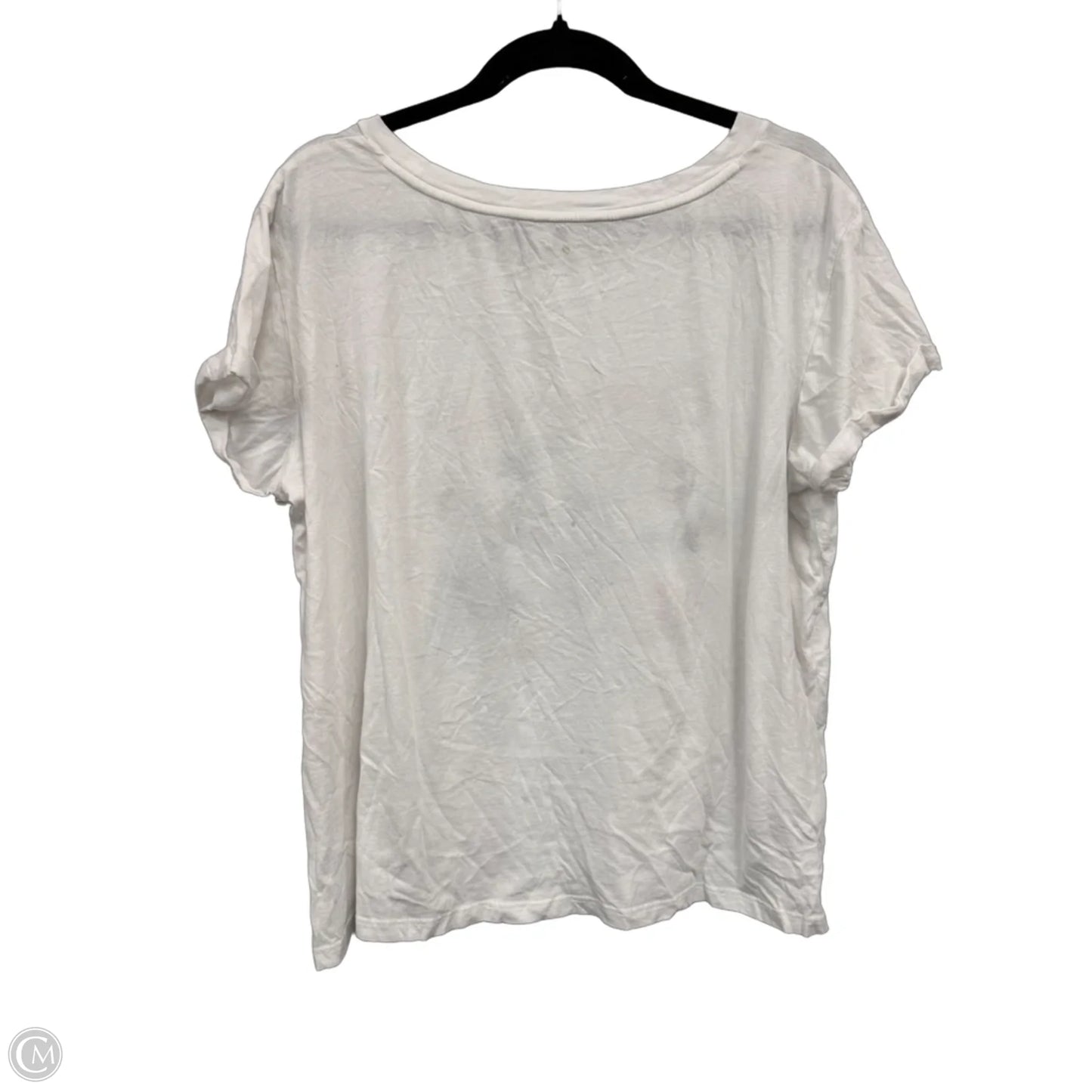 Top Short Sleeve Basic By Lou And Grey In Blue & Red & White, Size: L
