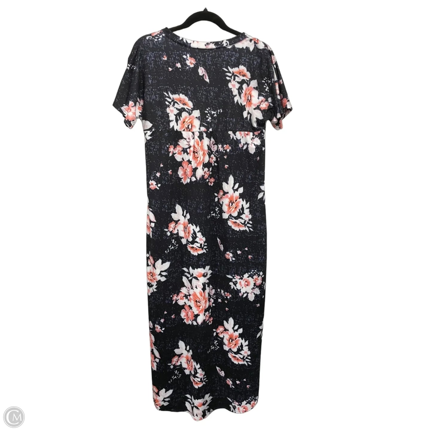 Dress Casual Maxi By Cme In Blue & Pink, Size: M