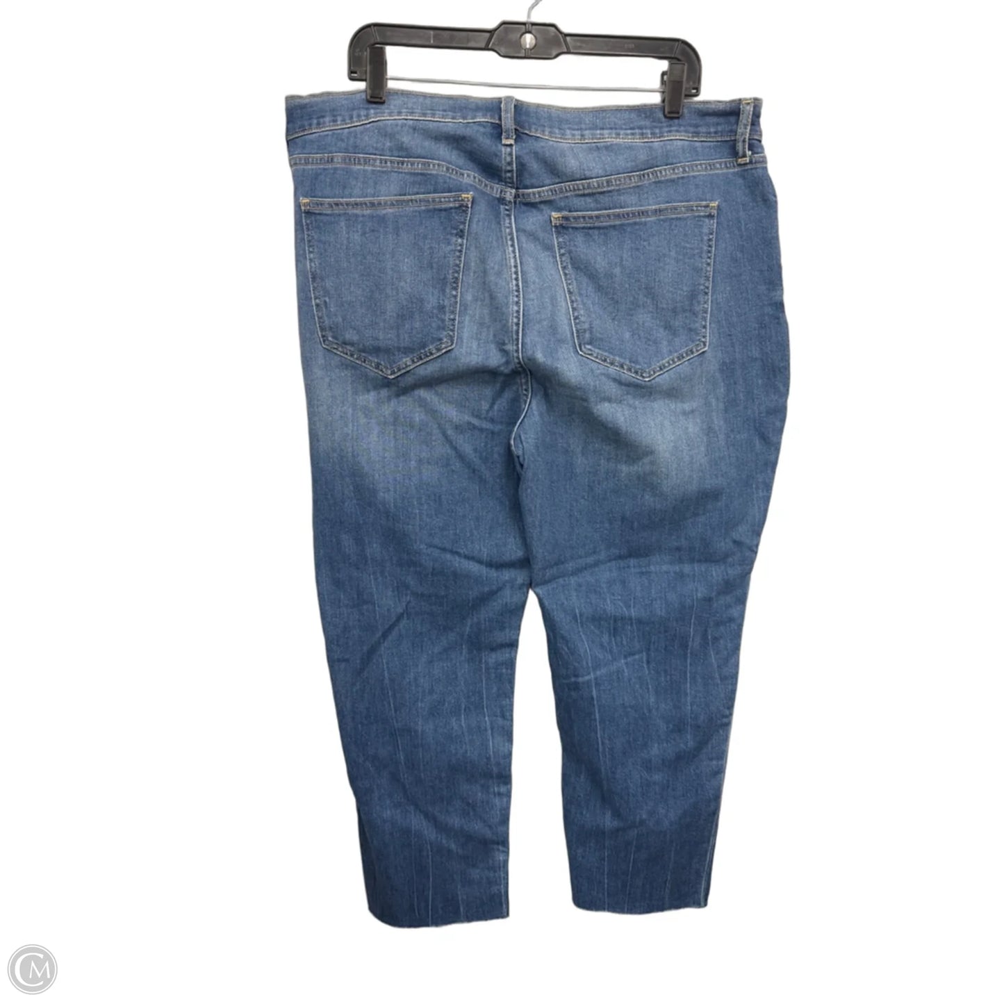 Jeans Straight By Old Navy In Blue Denim, Size: 18