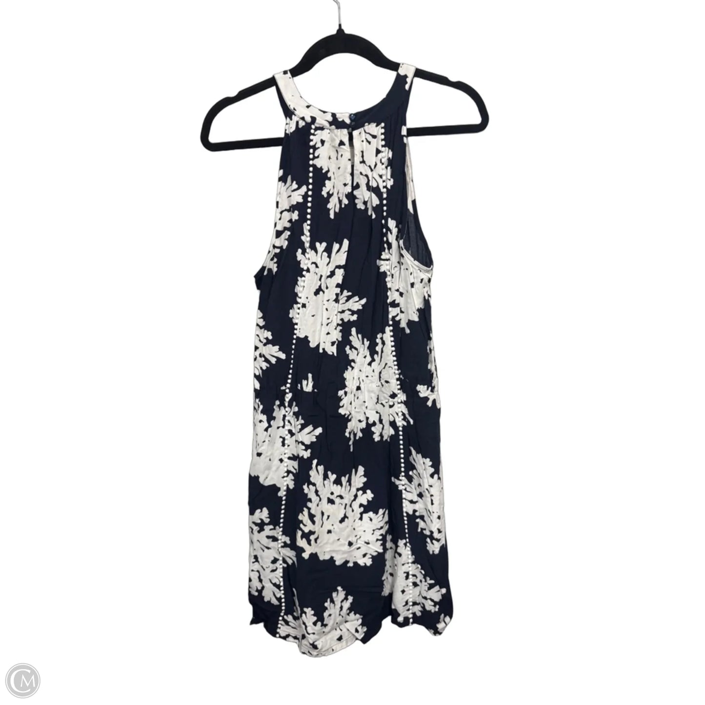 Dress Casual Short By Crown And Ivy In Blue & White, Size: 16