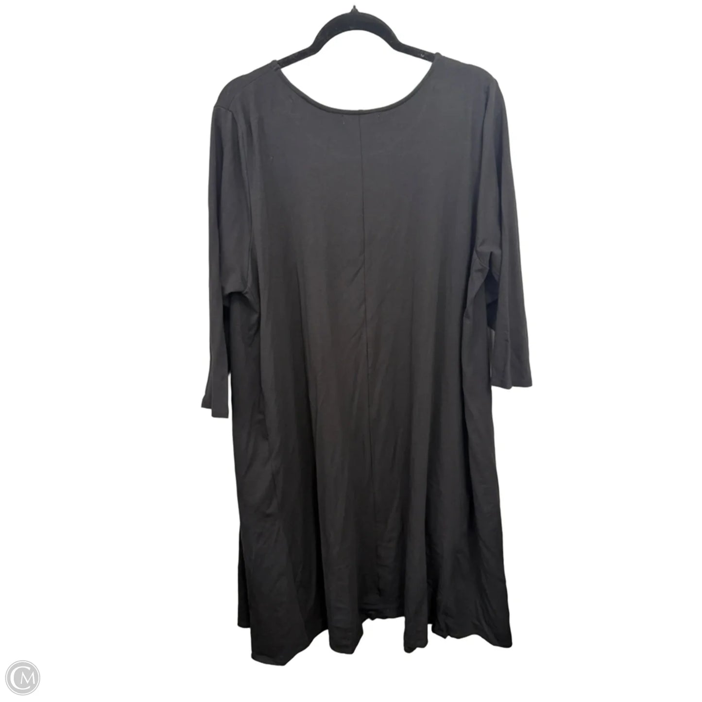 Dress Casual Midi By Jessica London In Black, Size: 22