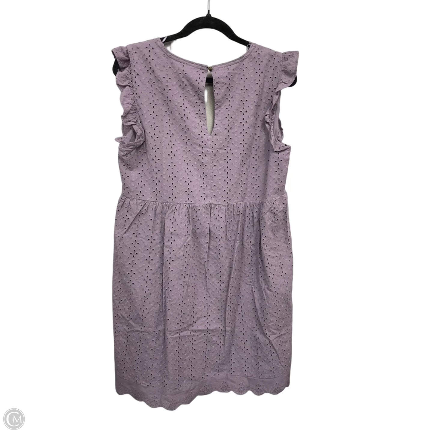 Dress Casual Short By Knox Rose In Purple, Size: M