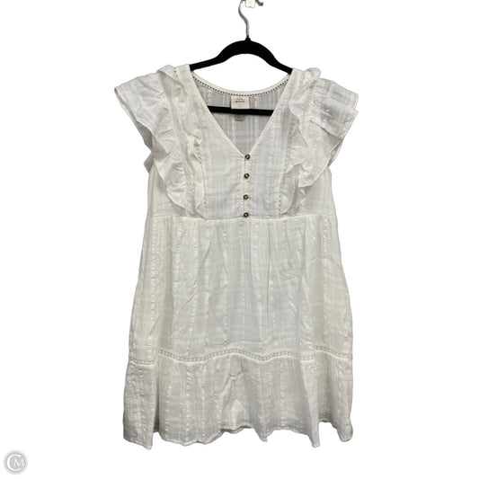 Dress Casual Short By Knox Rose In White, Size: M