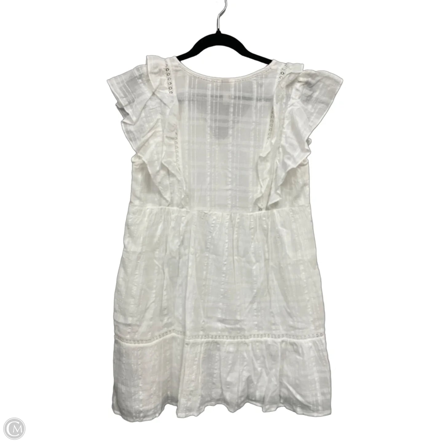 Dress Casual Short By Knox Rose In White, Size: M