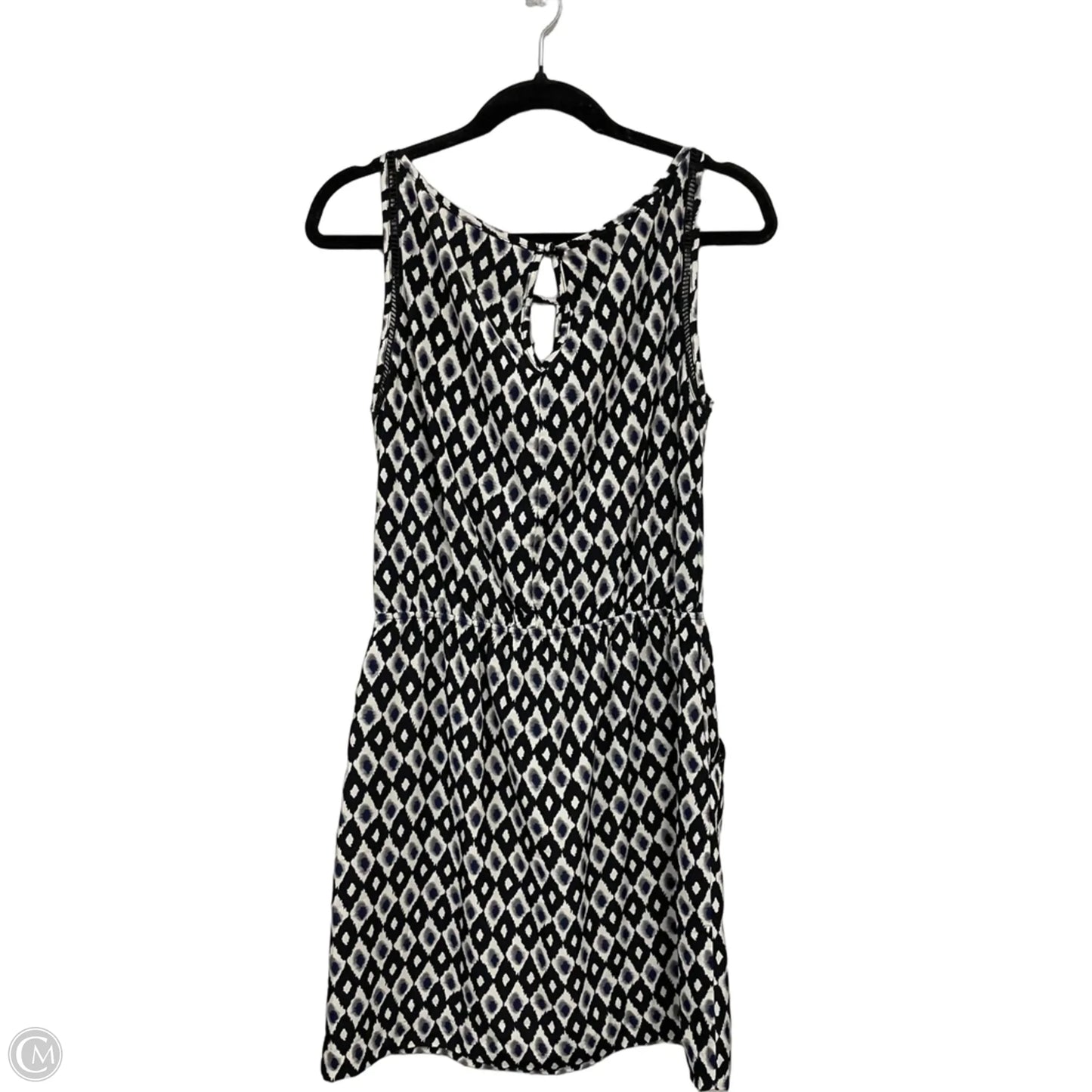 Dress Casual Short By Greylin In Black & Blue, Size: S