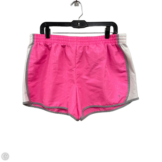 Athletic Shorts By Danskin Now In Pink & White, Size: Xl