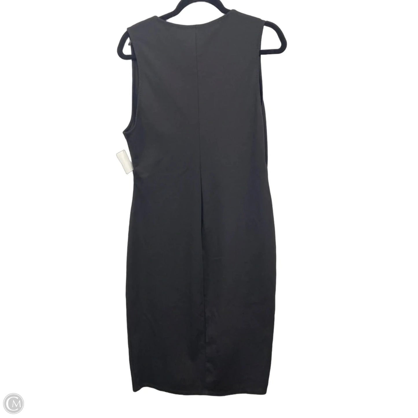Dress Casual Midi By Zara In Black, Size: Xl
