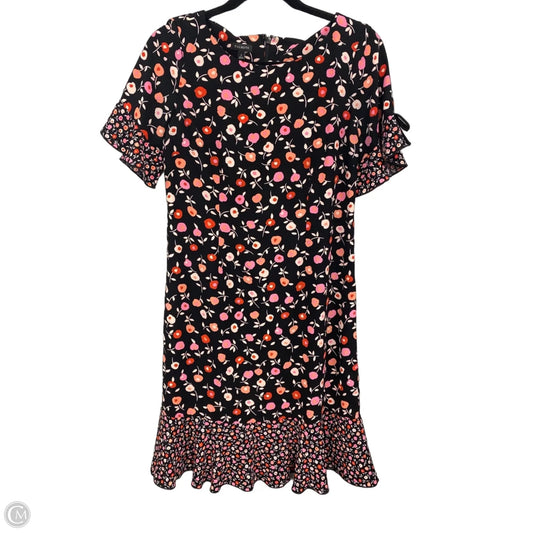 Dress Casual Short By Talbots In Black & Pink, Size: 2