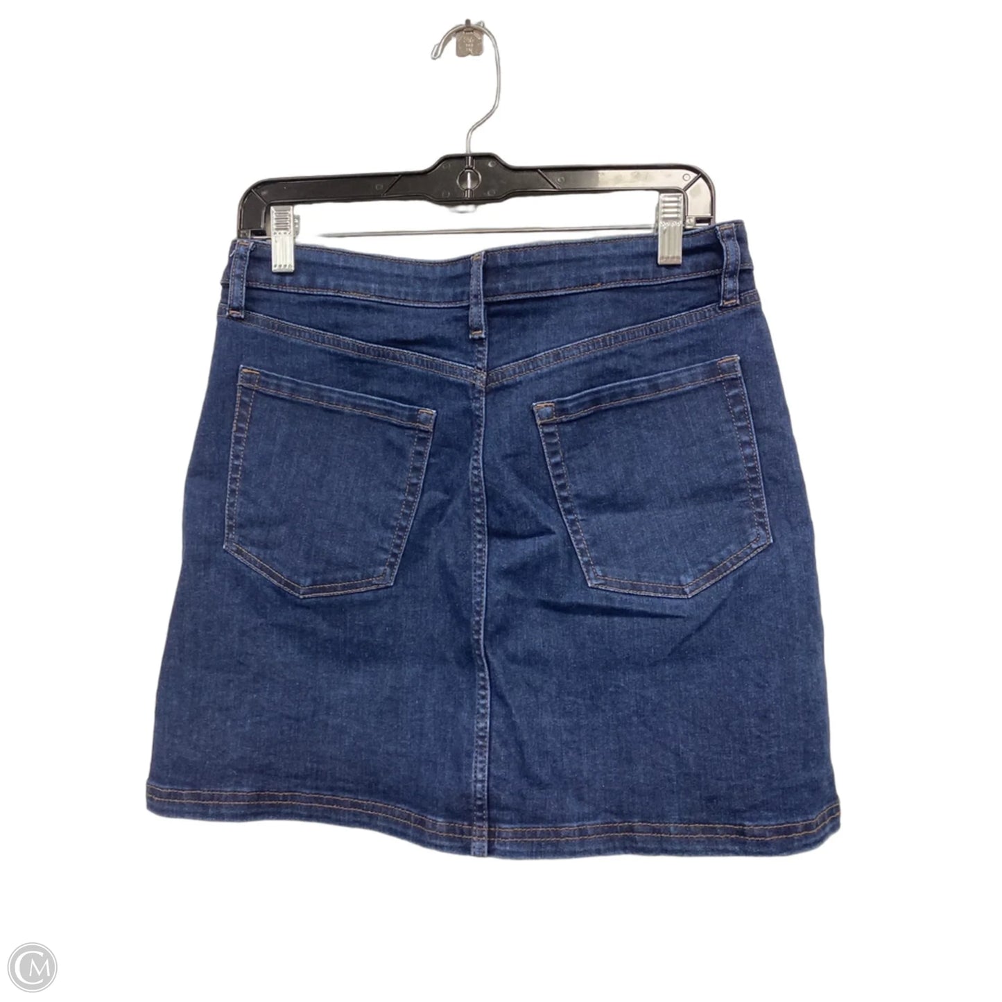 Skirt Mini & Short By Loft In Blue Denim, Size: 6