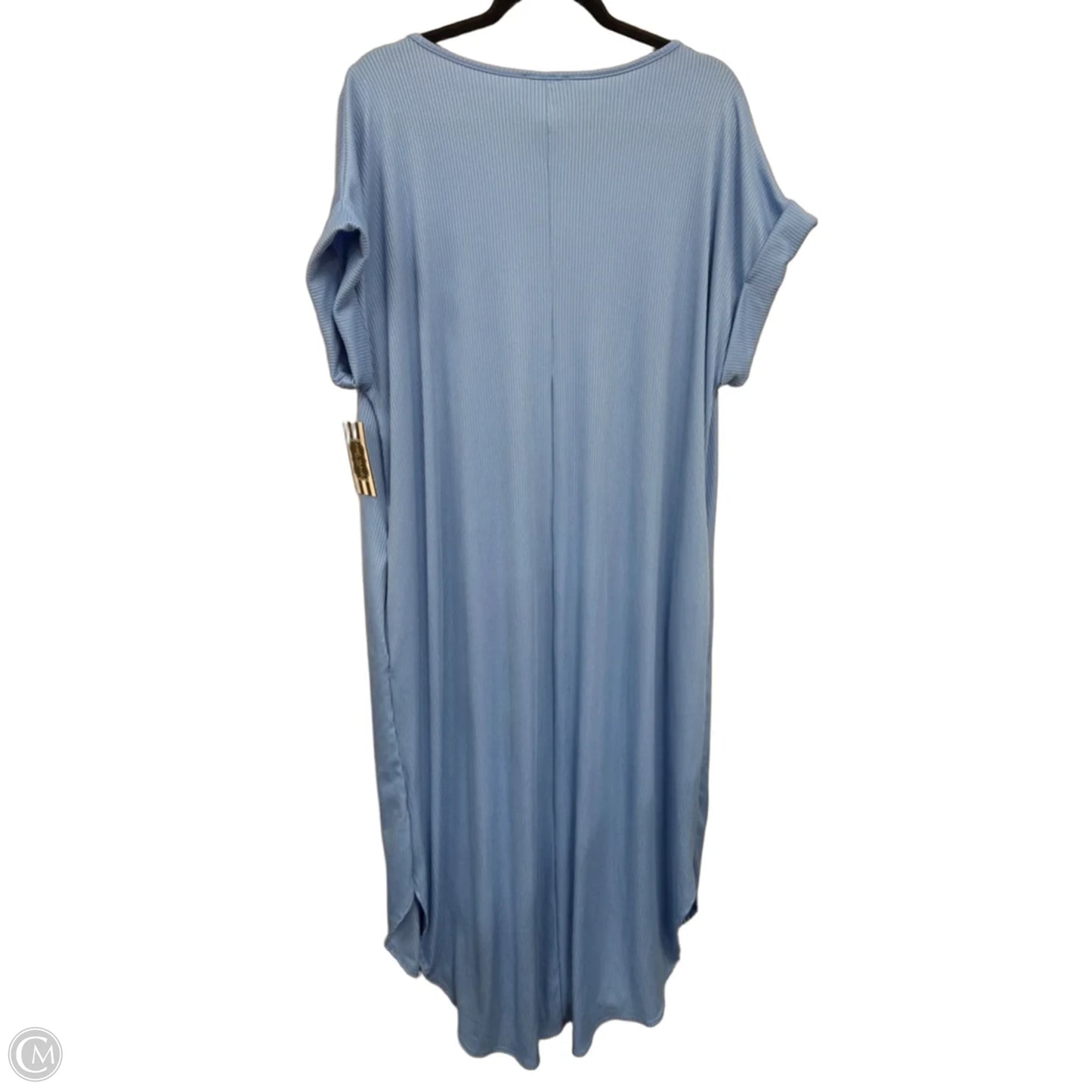 Dress Casual Maxi By Entro In Blue, Size: Xl
