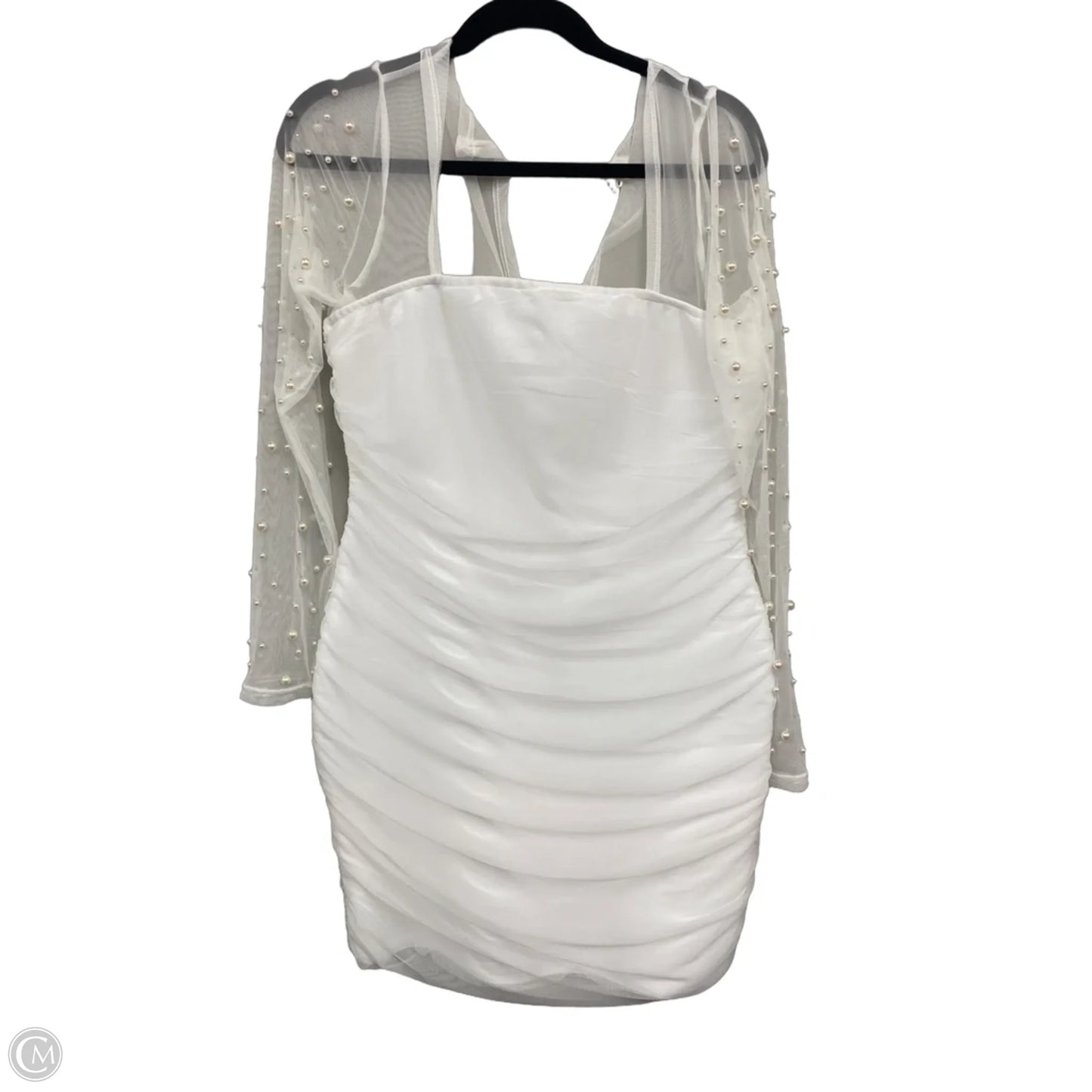 Dress Party Short By Fashion Nova In White, Size: Xl