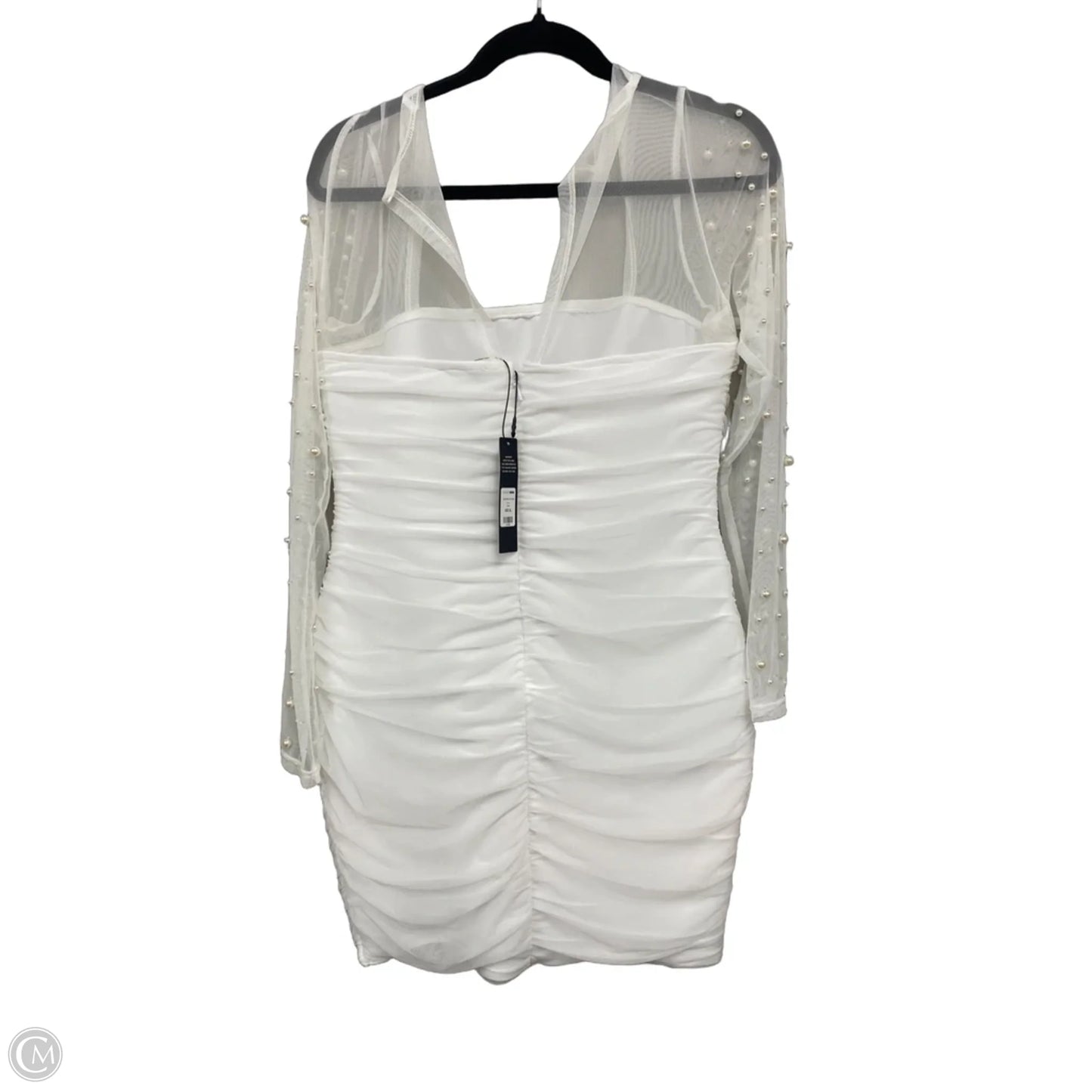 Dress Party Short By Fashion Nova In White, Size: Xl
