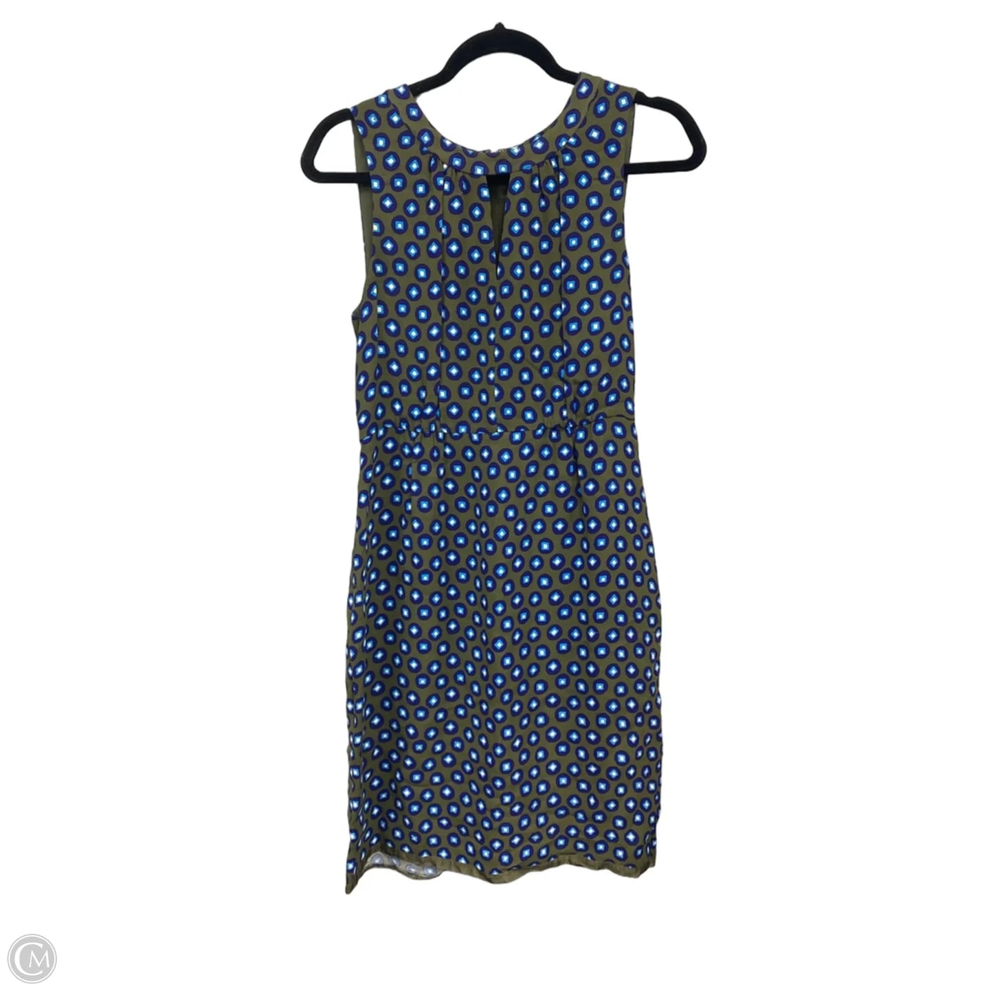 Dress Casual Short By J. Crew In Blue & Green, Size: 2