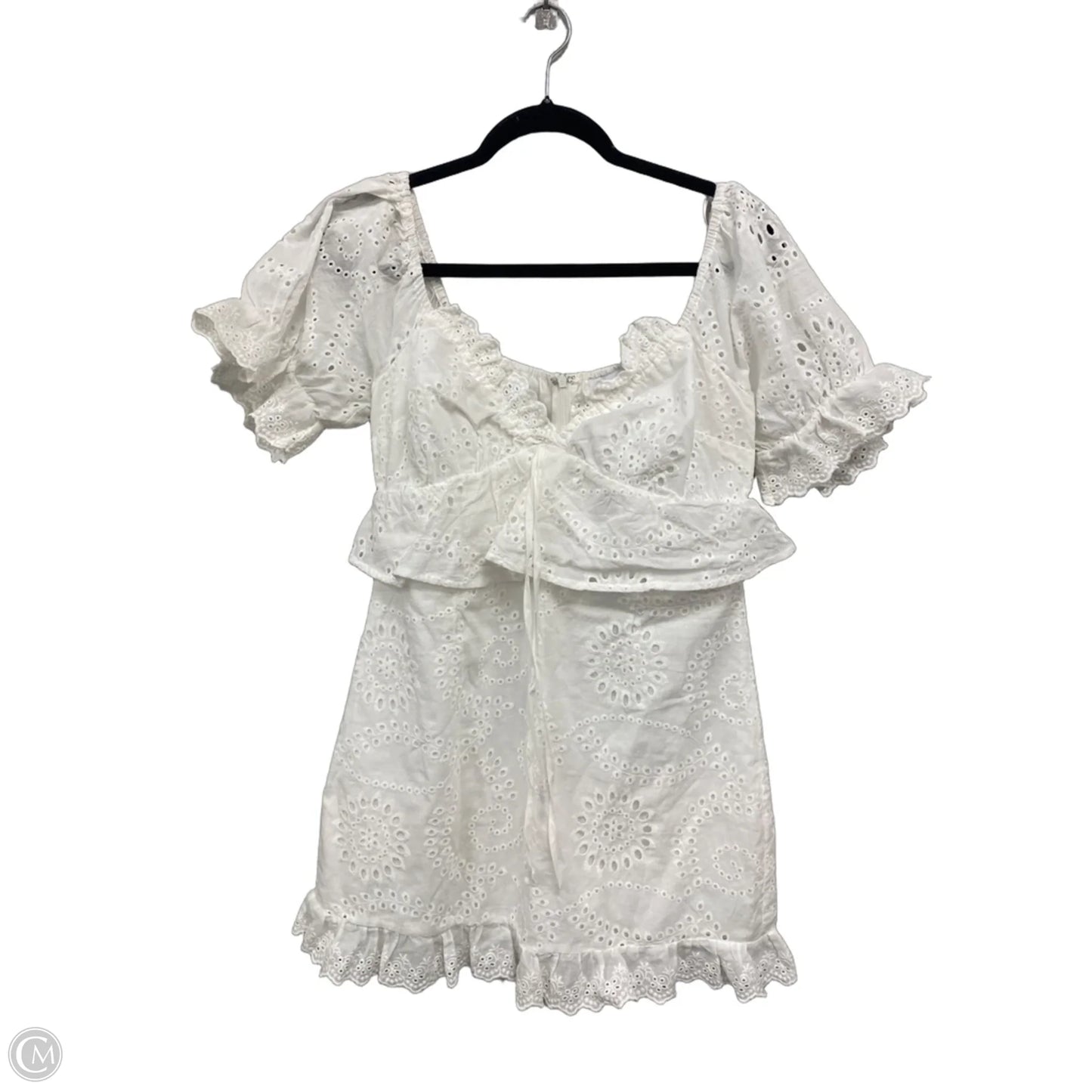 Dress Casual Short By Cmc In White, Size: M