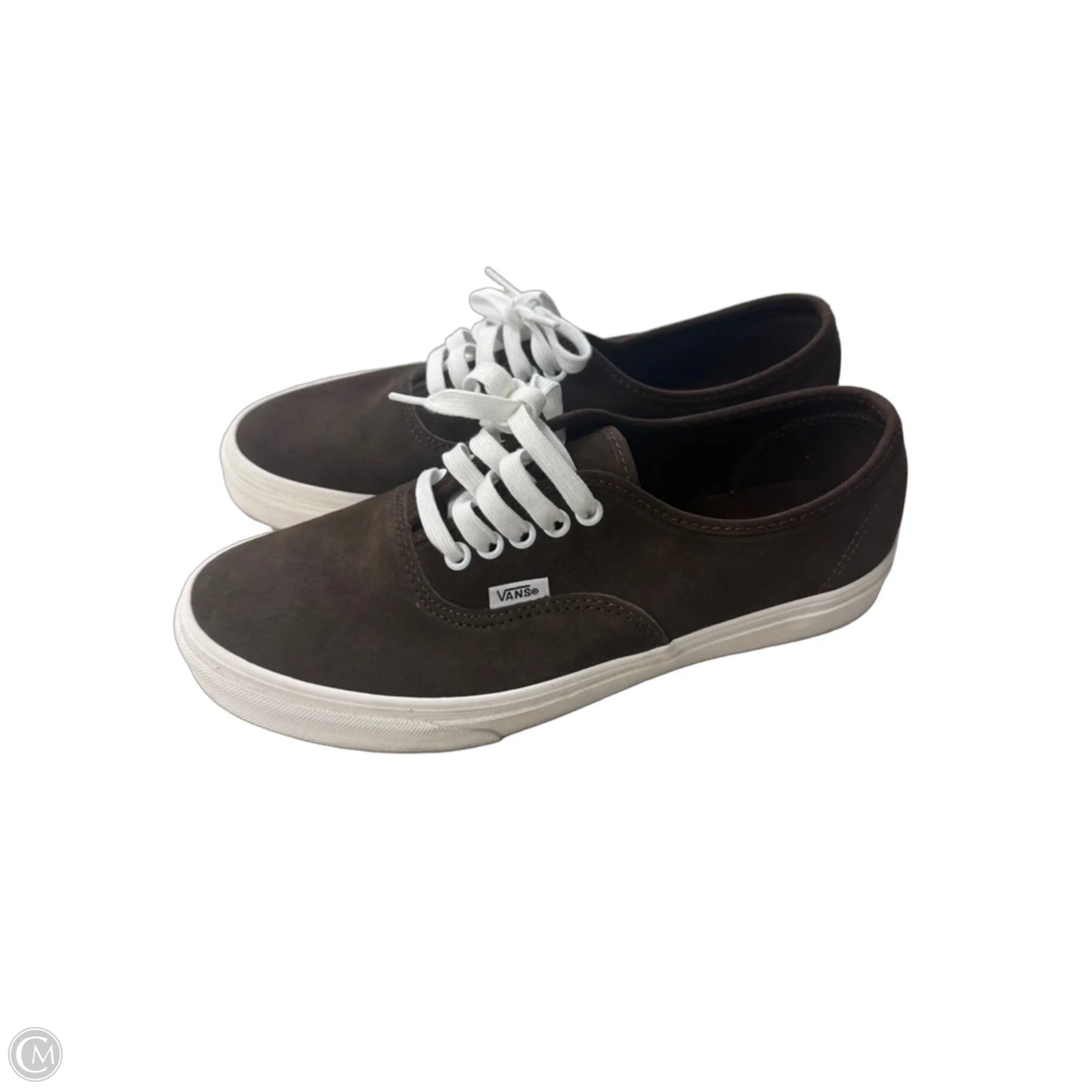 Shoes Sneakers By Vans In Brown, Size: 10