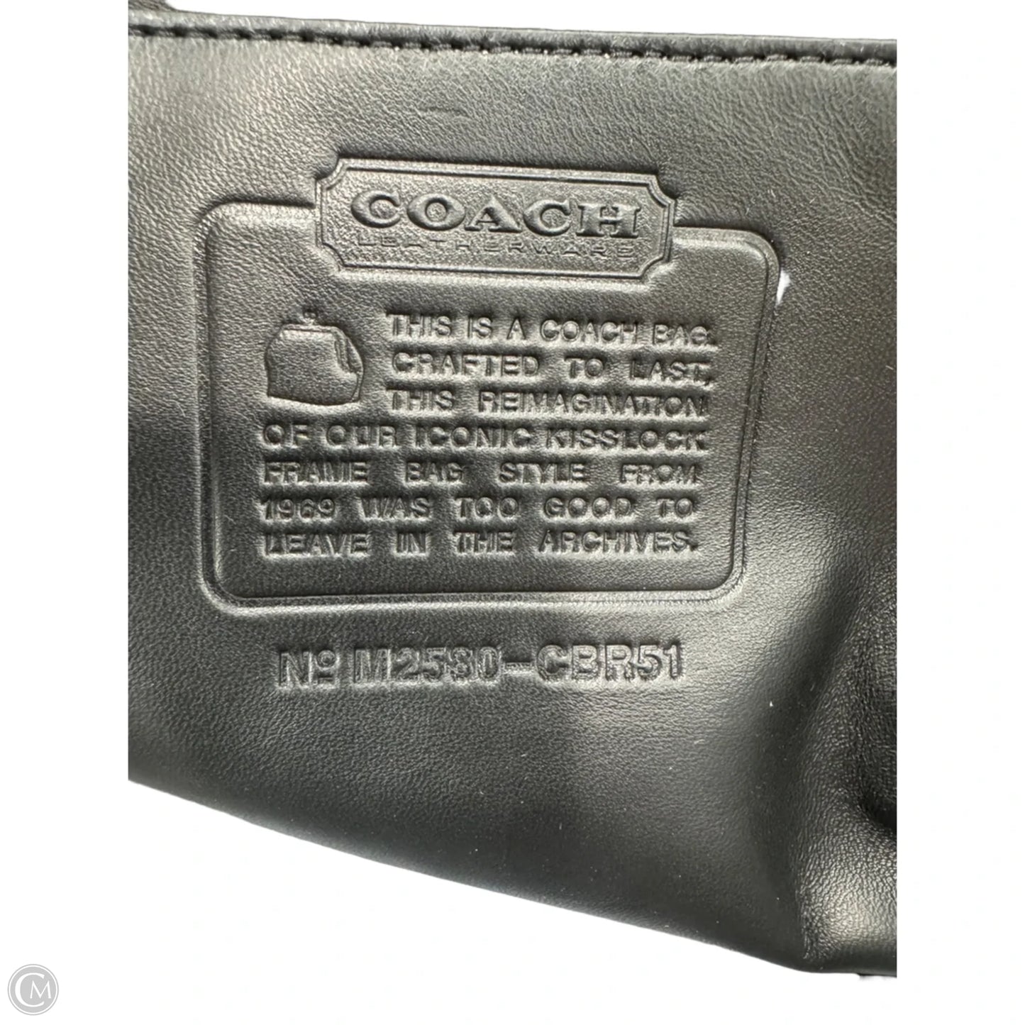 Handbag Designer By Coach, Size: Large