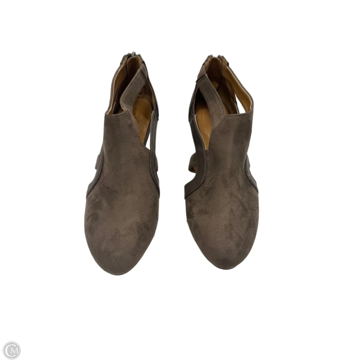 Shoes Heels Kitten By Comfortview In Taupe, Size: 8