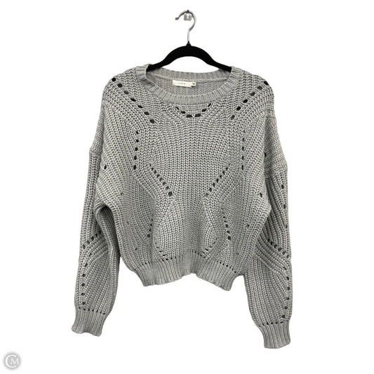Sweater By Lush In Grey, Size: S