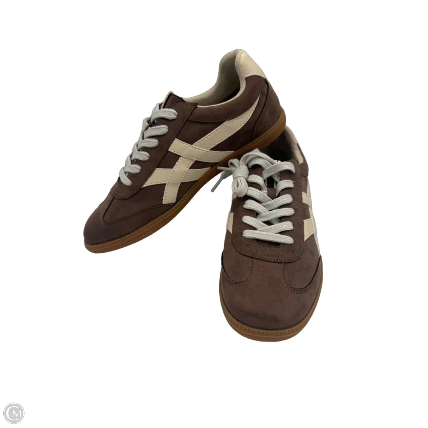 Shoes Sneakers By Asics In Green & Pink, Size: 7